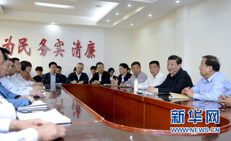 習近平：老老實實干事 清清白白為官