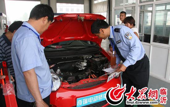 蘭陵為首輛四輪電動(dòng)車（代步車）“落戶”