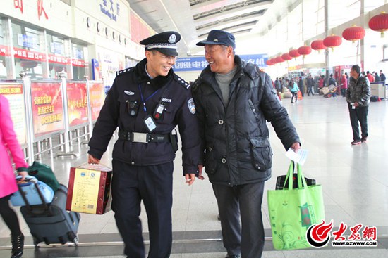 臨沂：平安春運 快樂回家