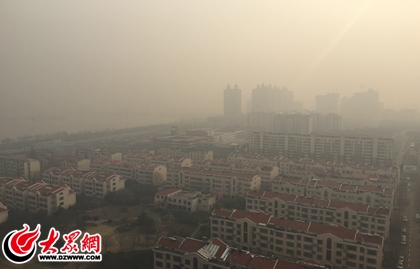 霧霾來襲 臨沂10個縣區(qū)重度污染